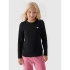 Longsleeve regular gladki dziewczęcy 4F Junior 4FJWMM00TLONF318-20S