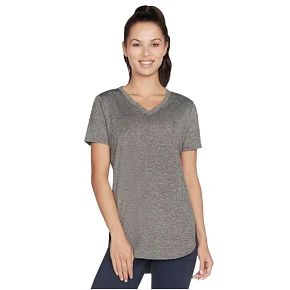 Skechers Diamond Blissful Tunic Tee W1TS336-BLK Czarne XS
