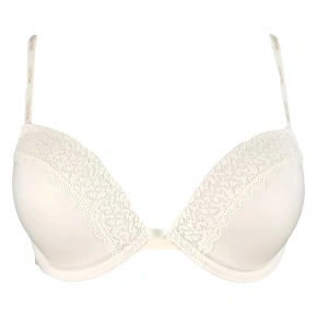 Biustonosz push-up QF5145E kremowy - Calvin Klein