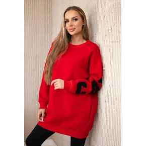 Bluza ocieplana 26557 California czerwona - Kesi