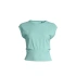 Koszulka CASALL Seamless Graphical Rib Tee miętowy