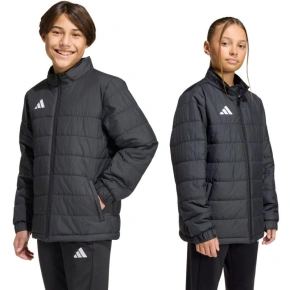 Kurtka dziecięca adidas Entrada 26 Light czarna JZ9124