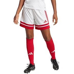 Spodenki damskie adidas Squadra 25 biało-czerwone JJ0020 dámské
