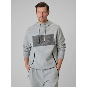 Bluza dresowa regular z kapturem męska 4F 4FRSS26TSWSM2975-20S pánské