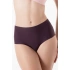 Dámské kalhotky Simple Maxi tmavě fialové - Julimex