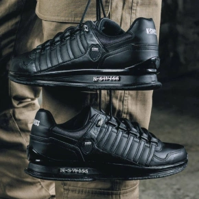 Buty sportowe męskie K-Swiss Rinzler GT sneakersy czarne (08907-010-M) Buty sportowe męskie K-Swiss Rinzler GT sneakersy czarne (08907-010-M)