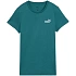 Koszulka damska Puma ESS Small No.1 Logo Tee(s) zielona 682373 41