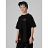 T-shirt loose z nadrukiem chłopięcy 4F 4FJRSS26TTSHM3835-20S