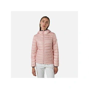 Kurtka damska ROSSIGNOL W Rossi Light Hood Jkt różowa Kurtka damska ROSSIGNOL W Rossi Light Hood Jkt różowa