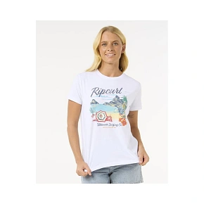 Koszulka RIP CURL Crystal Standard Tee biały Koszulka RIP CURL Crystal Standard Tee biały