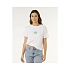 Koszulka damska RIP CURL Icons Of Surf Relaxed Tee biała