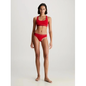 Biustonosz bralette damski 000QF7445E XAT czerwony - Calvin Klein
