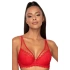 Biustonosz push-up damski M-0198/11 Estelle Red - MAT