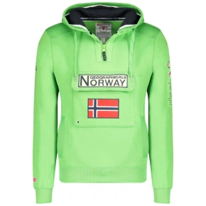 Unisex mikina WW4181H/GN Zelená vzor - Geographical Norway