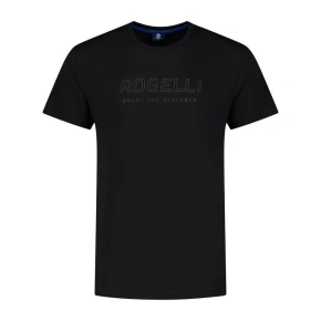 Rogelli t-shirt męski LOGO czarny XL Rogelli t-shirt męski LOGO czarny XL