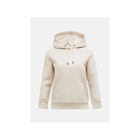 Bluza damska PEAK PERFORMANCE W Original Hood kolor beżowy Bluza damska PEAK PERFORMANCE W Original Hood kolor beżowy