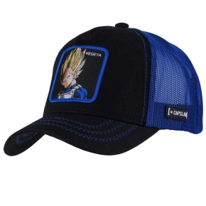 Unisex Kšiltovka Vegeta CL-DBZ-1-VE3 Černá s modrou vzor - Dragon Ball
