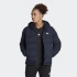 Pánská péřová bunda s kapucí M HG8750 Tmavě modrá - Adidas