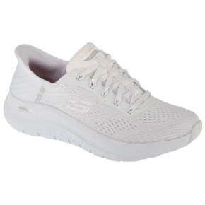 Skechers Slip-Ins: Arch Fit 2.0 - Easy Chic 150066-WHT Białe 36 Skechers Slip-Ins: Arch Fit 2.0 - Easy Chic 150066-WHT Białe 36