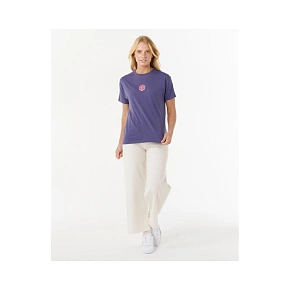 Koszulka RIP CURL ICONS OF SURF RELAXED TEE niebieska