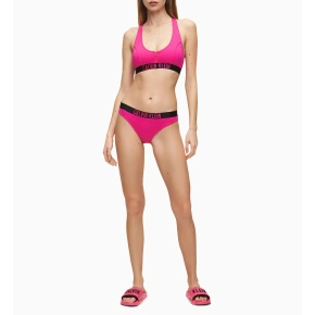 Góra od bikini KW0KW00918-TZ7 różowy - Calvin Klein