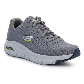 Męskie buty sportowe Arch Fit 232303-GRY Grey - Skechers