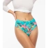 Majtki Sea Stars Simple Brasil Maxi w kolorze zielonym i czerwonym - Julimex