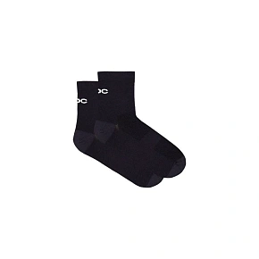 Skarpety rowerowe POC Cadence Road Short Socks czarny Skarpety rowerowe POC Cadence Road Short Socks czarny