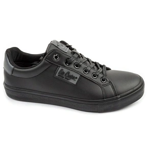 Lee Cooper buty sportowe męskie trampki modne czarne wygodne