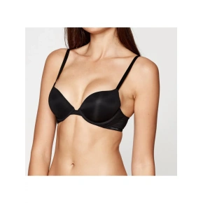Biustonosz plunge push up QF5613E UB1 czarny - Calvin Klein