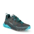 Aku buty sportowe trekkingowe damskie Flyrock Gore-tex wytrzymałe szare niebieskie dámské