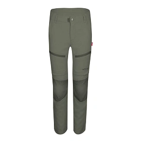 Spodnie zapinane na zamek dziecięce dla chłopca/dziewczynki Trollkids Kids Nordfjord Zip-off Pants Slim Fit clay green (853-328)
