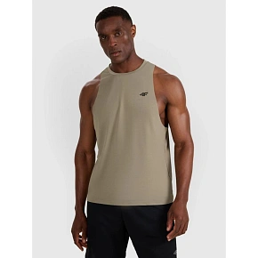 Tank top treningowy szybkoschnący męski 4F 4FWAW25TFSLM554-43S Tank top treningowy szybkoschnący męski 4F 4FWAW25TFSLM554-43S