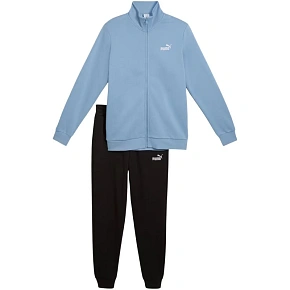Dres męski Puma ESS Sweat Suit FL niebiesko-czarny 688175 28 Dres męski Puma ESS Sweat Suit FL niebiesko-czarny 688175 28