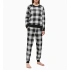 Bluza damska QS6301E-2ZJ szaro-czarny - Calvin Klein
