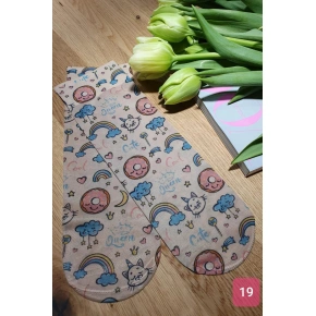 Wzorzyste skarpetki damskie 19 - Magnetis