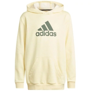 Dziecięca sportowa bluza z kapturem Jr HN8469 żółty - Adidas