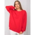 Bluzka damska RV BL 7191.37P czerwona - Rue Paris
