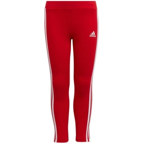 Legginsy dziecięce Jr HF1898 czerwone - Adidas
