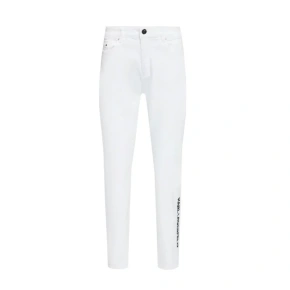 Jeansy Karl Lagerfeld White Gf Denim Pants W 221W1101