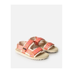 Japonki plażowe RIP CURL Newquay Bloom Open Toe-Girl turkusowe Japonki plażowe RIP CURL Newquay Bloom Open Toe-Girl turkusowe