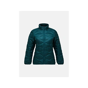 Kurtka damska puchowa PEAK PERFORMANCE W Helium Down Jacket kolor zielony Kurtka damska puchowa PEAK PERFORMANCE W Helium Down Jacket kolor zielony