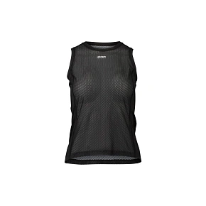 Koszulka rowerowa damska POC W's Essential Layer Vest czarny Koszulka rowerowa damska POC W's Essential Layer Vest czarny