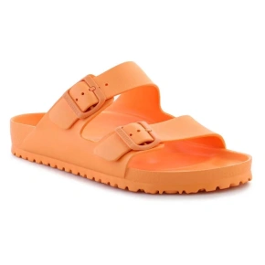 Damskie klapki Arizona Eva M 1025188 Pomarańczowy - Birkenstock
