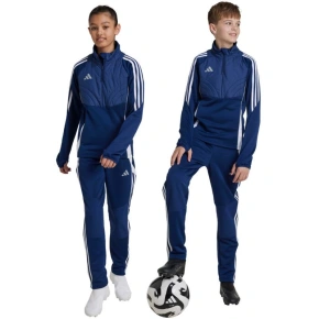 Dziecięce spodnie adidas Tiro 24 Winterized niebieskie IY0117