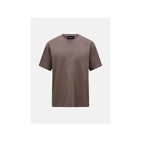 Koszulka męska PEAK PERFORMANCE M Heavy Cotton Tee kolor brązowy pánské Koszulka męska PEAK PERFORMANCE M Heavy Cotton Tee kolor brązowy pánské