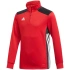 Dziecięca bluza z kapturem REGISTA 18 TRAINING czerwona CZ8656 - Adidas