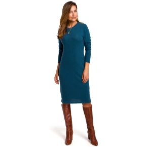 Sukienka damska S178 petrol - Stylove