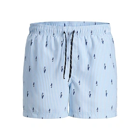 Jack&Jones męskie kąpielówki JWHARUBA SWIM PRINTS SHORTS 12206537 Cashmere Blue Stripes Jack&Jones męskie kąpielówki JWHARUBA SWIM PRINTS SHORTS 12206537 Cashmere Blue Stripes