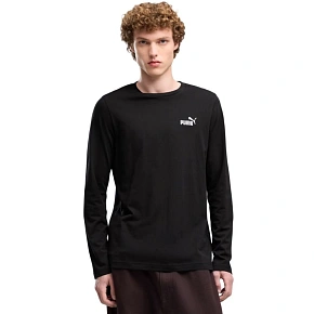 Koszulka męska Puma ESS No. 1 Logo Longsleeve Tee czarna 682546 01 pánské Koszulka męska Puma ESS No. 1 Logo Longsleeve Tee czarna 682546 01 pánské
